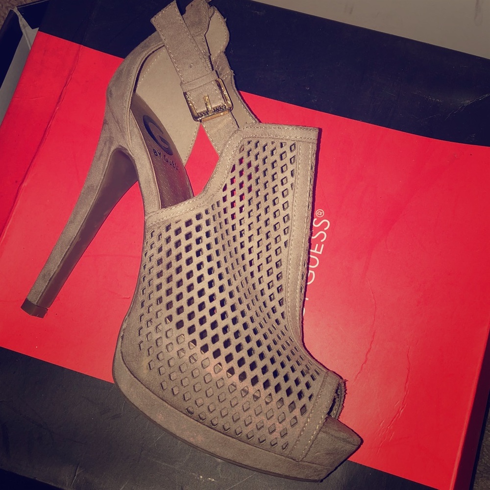 Tan Suede Heels